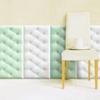 Утолщенная самоклеящаяся мягкая сумка для изголовья кровати, наклейки на стену против столкновений, татами, мягкие наклейки, имитация мягкой сумки, наклейки на стену кровати