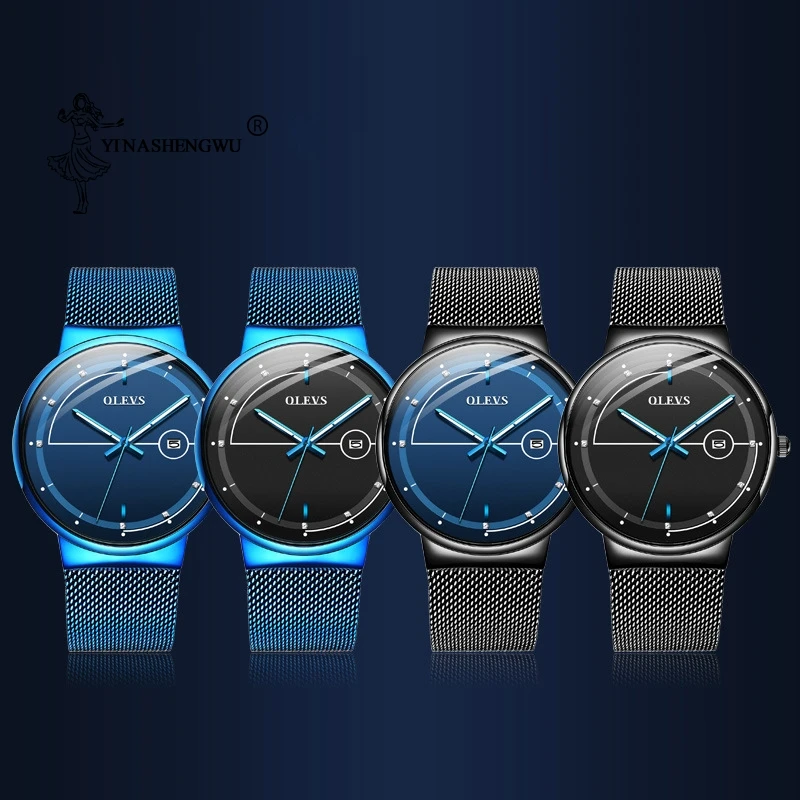

Men's Outdoor Sports Luminous Digital Quartz Watch Luxury Brand Stainless Steel Leisure Sports Independent Second Hand Watch