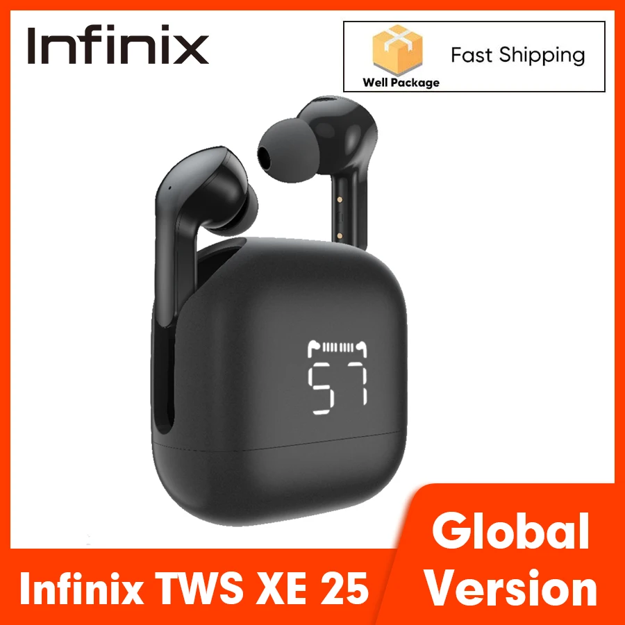 Беспроводные Bluetooth-наушники infinix XE25 60 мс | Электроника