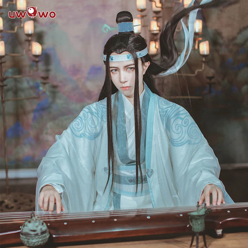 UWOWO Lan Wangji Косплей Grandmaster of Demonic культивирование Костюм взрослый Ver. Мо Дао Зу Ши -
