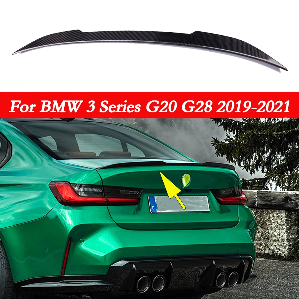 

Дефлектор воздуха на крышу автомобиля, задний спойлер на крышу, сплиттер крыла, комплект обрезания кузова для BMW 3 серии G20 G28 2019 2020 2021