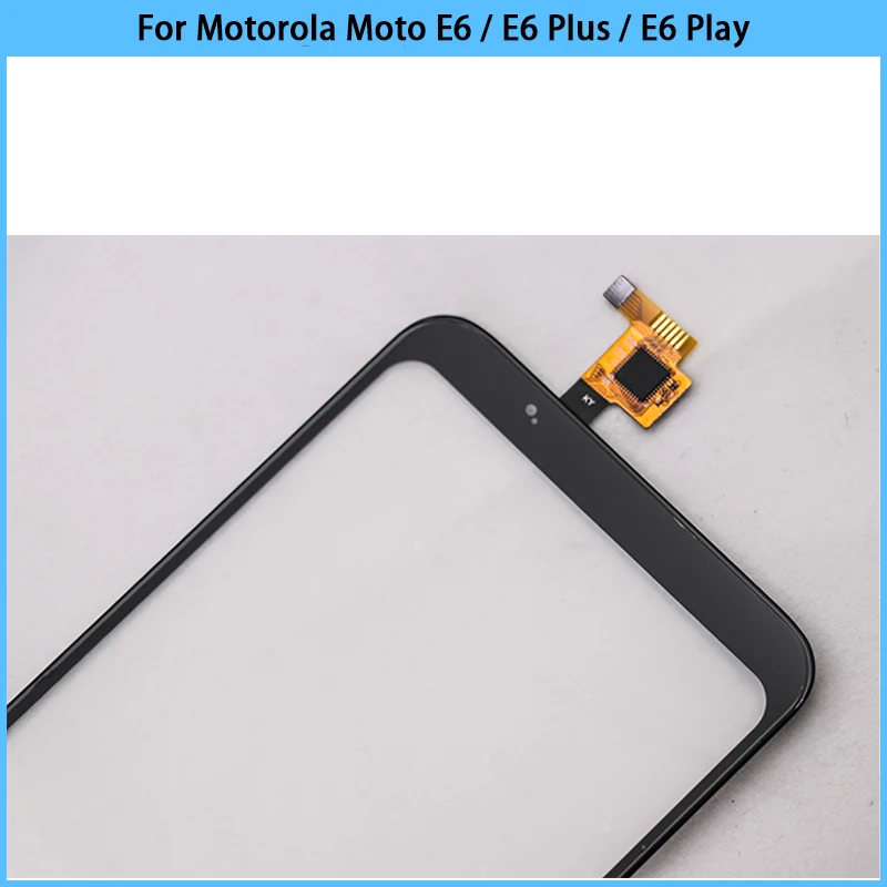 10 шт. Новый сенсорный экран E6 стеклянная панель для Motorola Moto / Plus Play дигитайзер