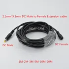 Работающего на постоянном токе 12 В в Удлинительный кабель Wi-Fi Камера мужской женский Мощность Шнур кабель 3 м 5 м 10 м IP Камера продлить провода Мощность адаптер видеонаблюдение