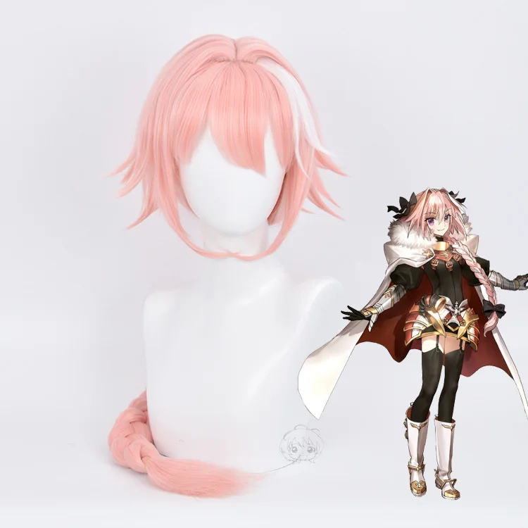 

Spot cos wig fat goapocrypha FGO astorfo Cosplay wigSynthetic wigs anime cosplay