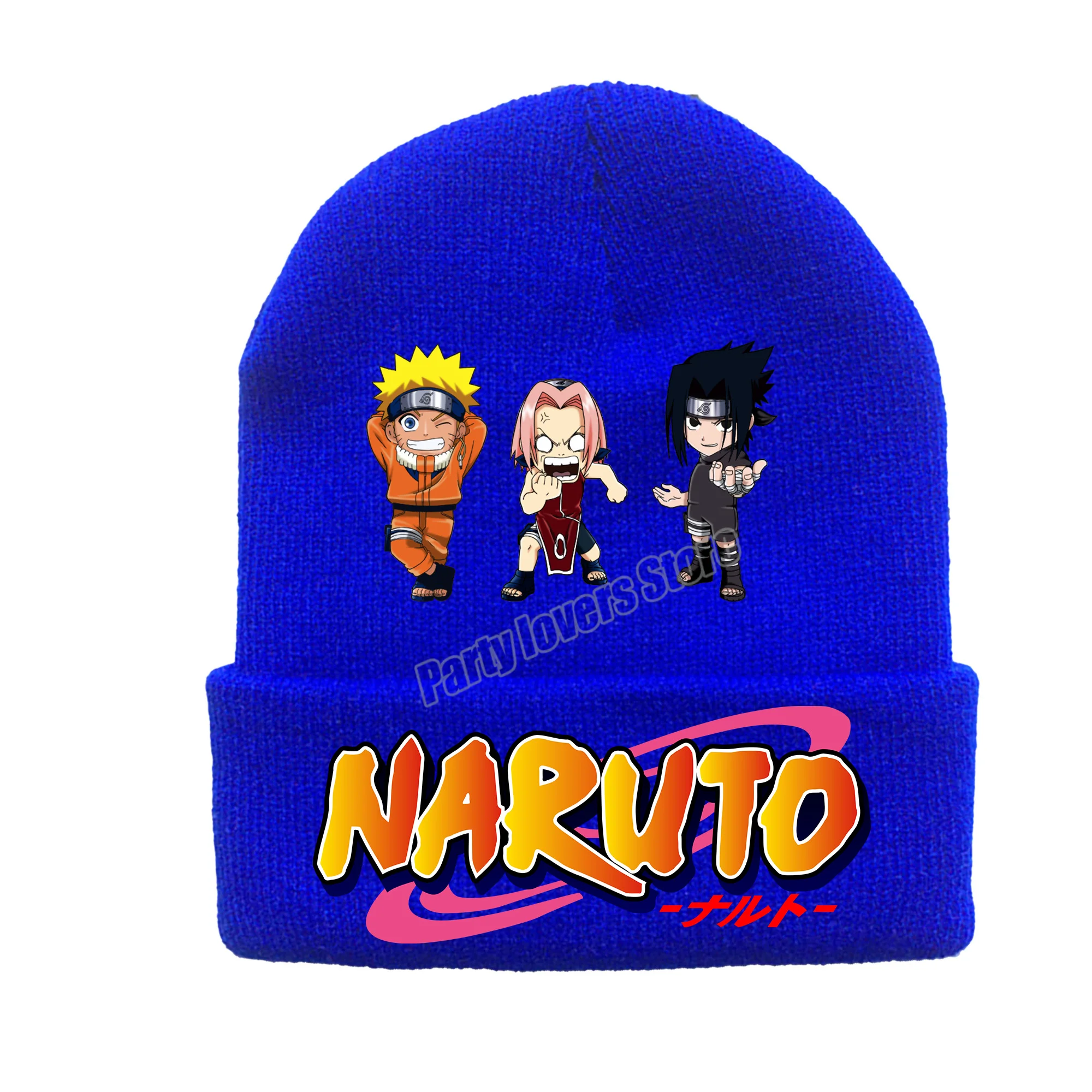 Naruto Knit Hat Adult Baby for Boy Warm Winter Kids Beanie Children Hats Girls Boys Cap Gift | Мебель