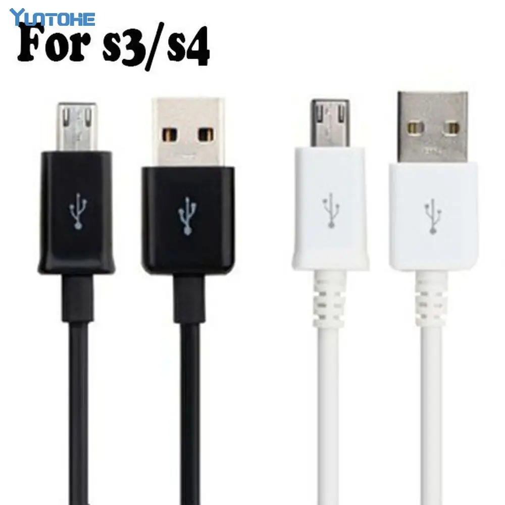 300 шт./лот белый черный OD 3 4 1 м фута Micro V8 usb кабель для синхронизации данных и