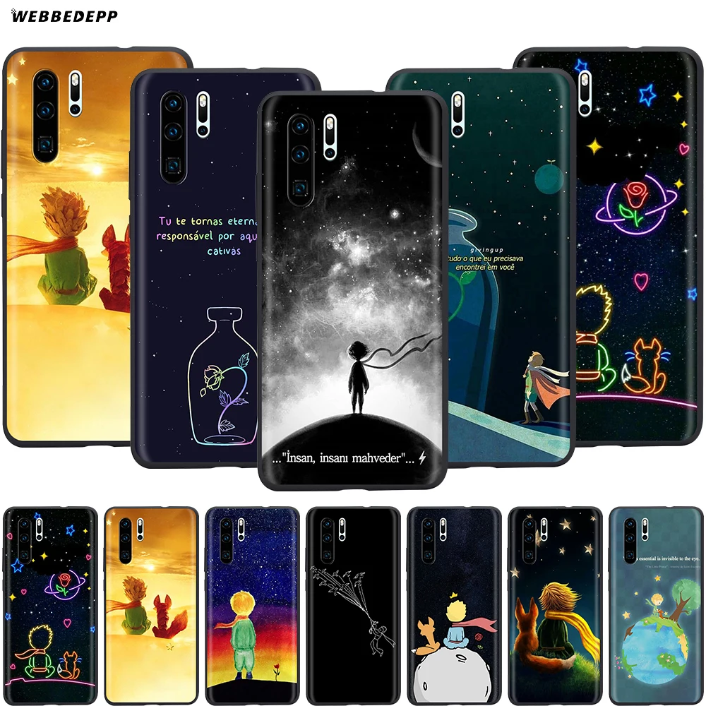 Webbedepp чехол с изображением Маленького принца для Huawei Honor 6A 7A 7C 7X 8 8X 8C 9 9X 10 20 Lite Pro