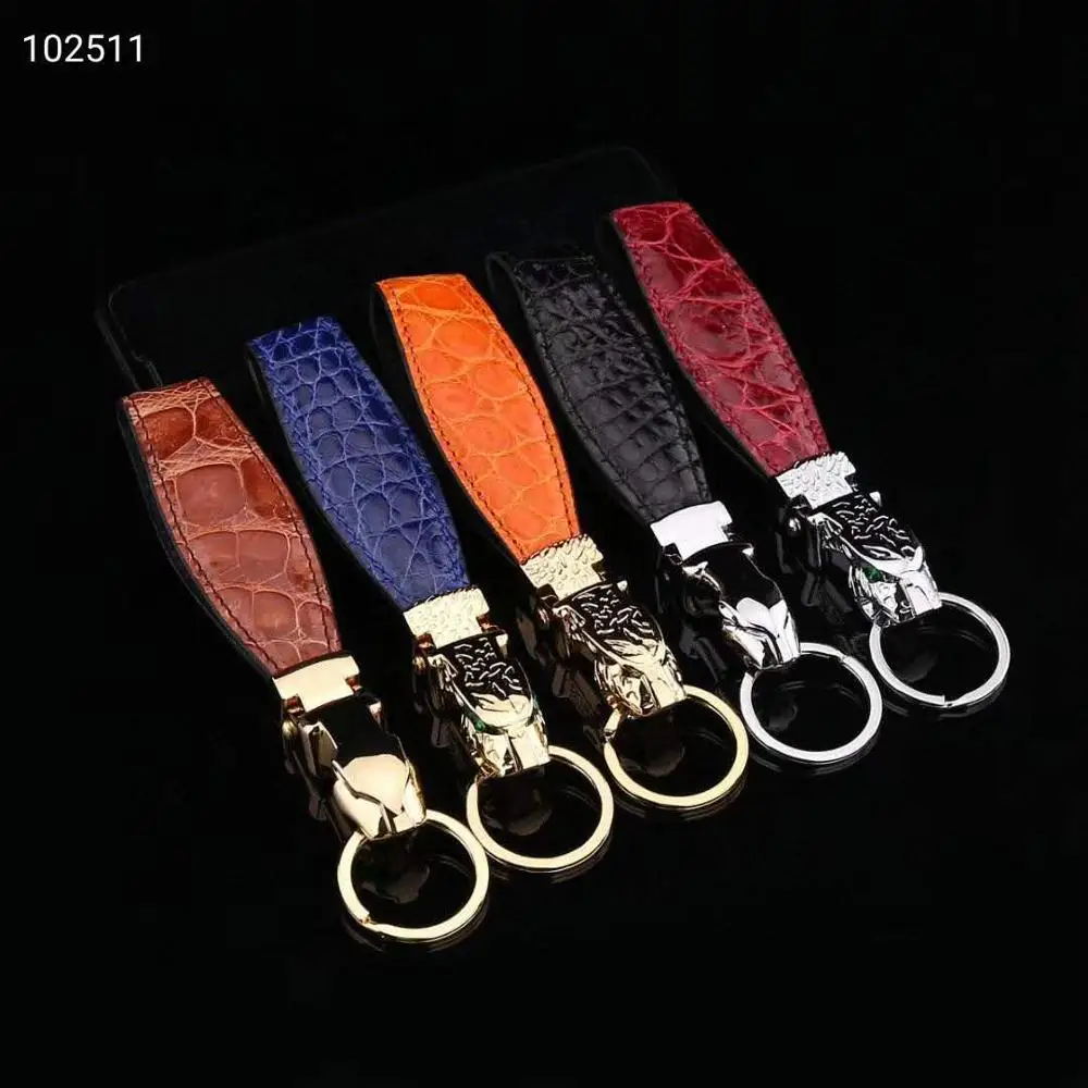 Чехол кошелек из натуральной крокодиловой кожи с держателем для ключей