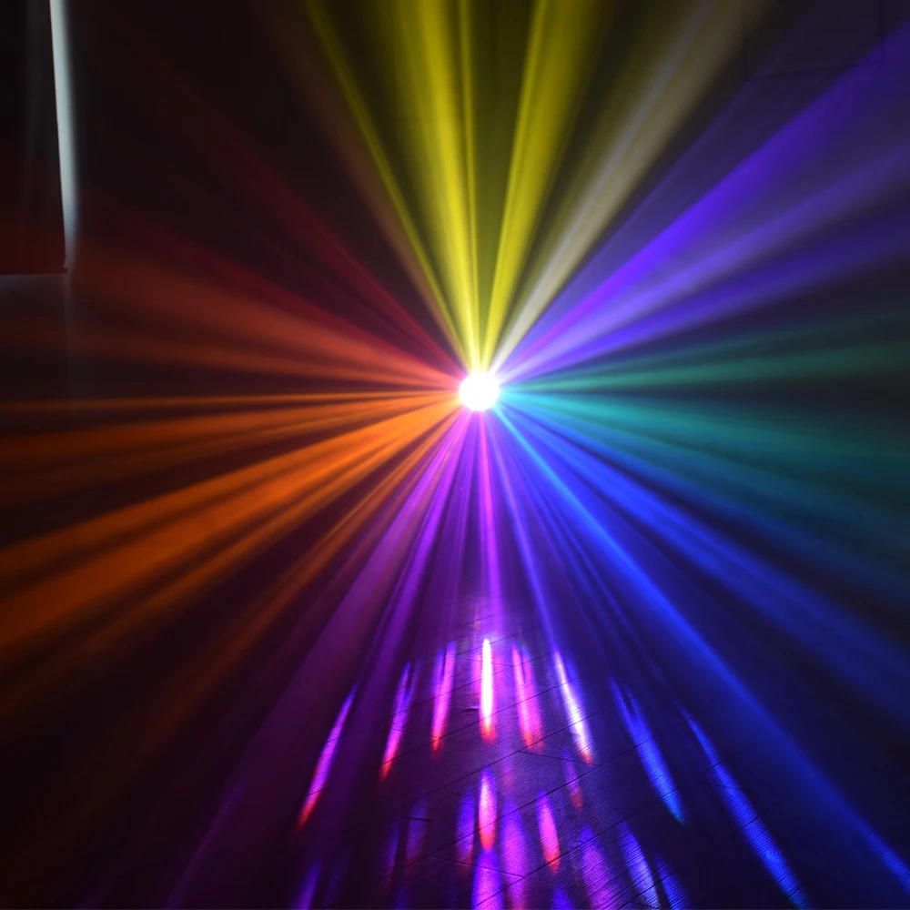 Сценическое освещение движущийся головной свет точечный луч DMX призматический