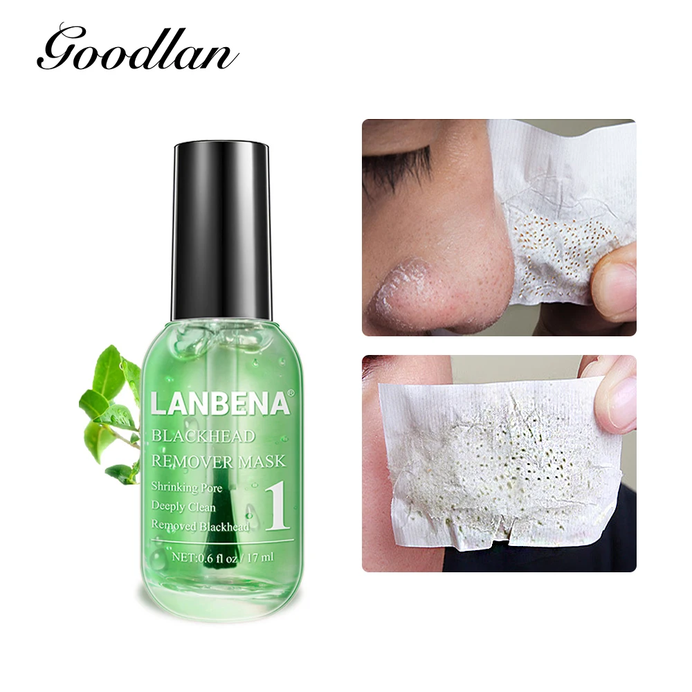 Новая маска для удаления черных точек LANBENA, черная маска для лица, восстанавливающая поры, сыворотка для лечения, против акне, пилинг для лица, маски, очищающие уход за кожей
