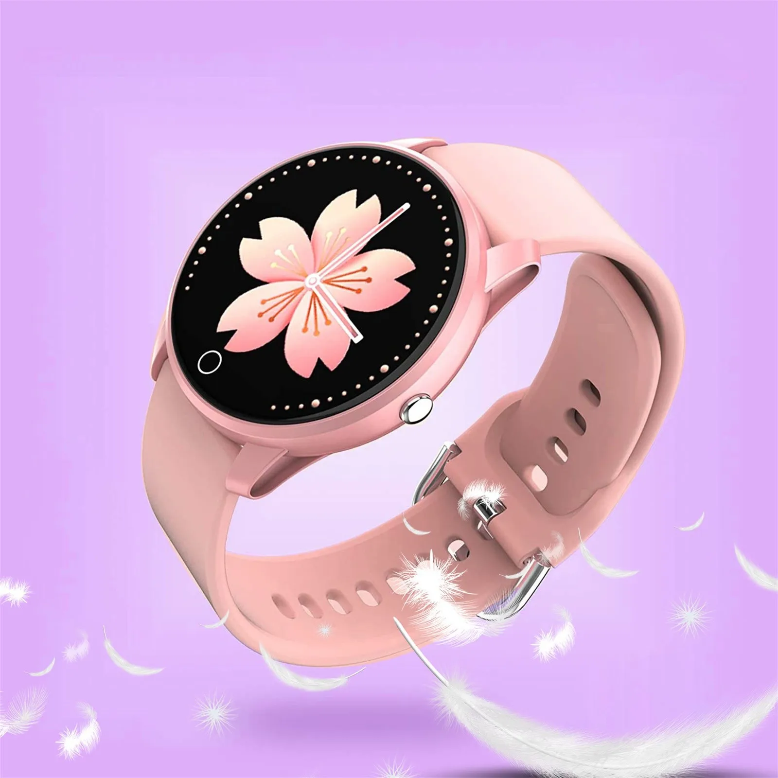 

3 Colors B8 Smart Watch For Women Girls 2021 Ip68 Waterproof Men's Sport Smartwatch Heart Rate Fitness Women's Watches