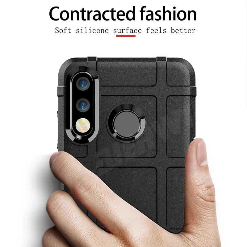 Защитный чехол для huawe P30 lite противоударный защитный резиновый бампер телефона