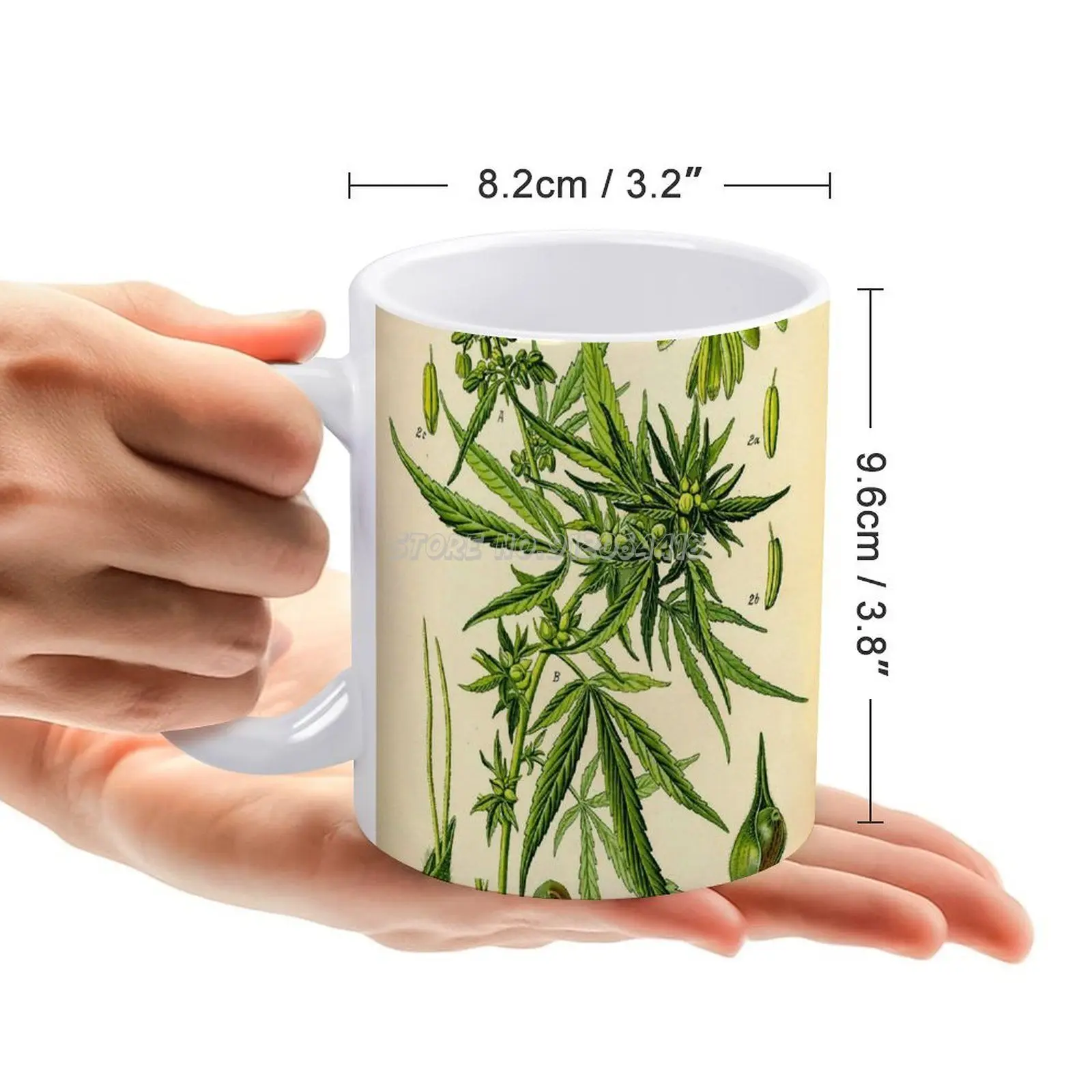 Кофейные кружки с принтом керамические персонализированные 11 унций белая кружка