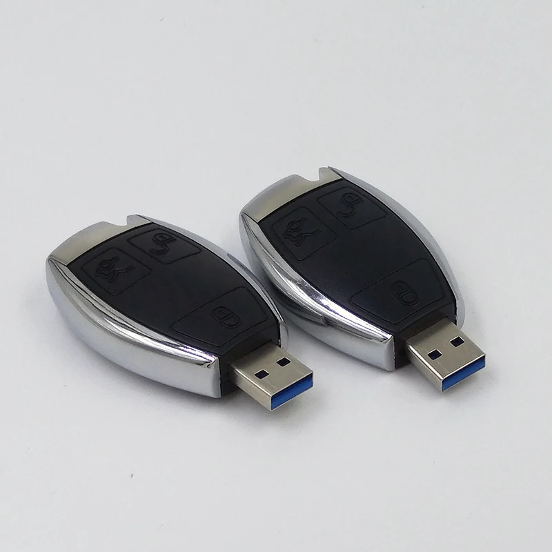 Автомобильный логотип привод 32 GB USB флэш-накопитель 32 Гб автомобиль mercedes benz ключ высокого Скорость Cle USB 3,0 флеш-память USB флешки 3,0