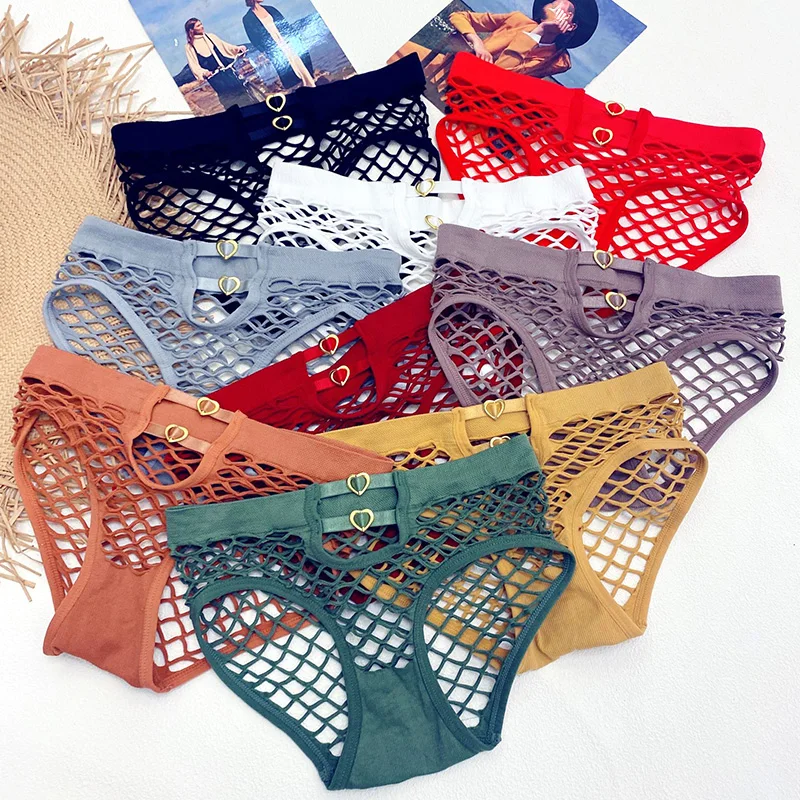 Для женщин ажурные сетки трусы сексуальное открытое платье с низкой талией