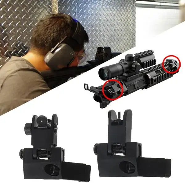 Magorui AR15 скошенный складной металлический прицел тактические охотничьи