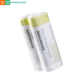 Мешок для мусора Xiaom Ninestars на шнурке, прочный плотный пластиковый мешок на шнурке, мешок для мусора для кухни, спальни