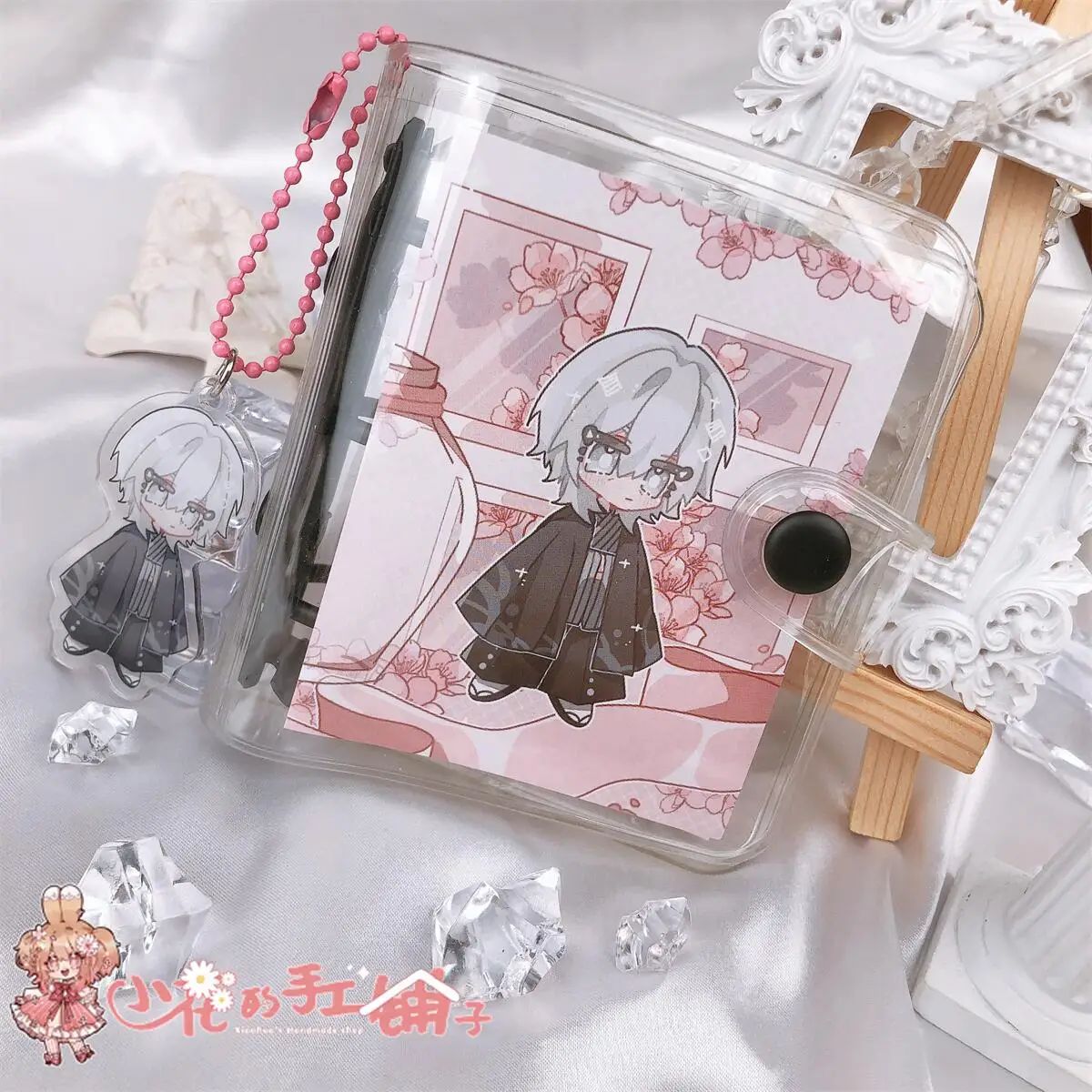 

Anime Bungo Stray Dogs Dazai Osamu Nakahara Chuuya Student Notebook Sticky Notes Message Stationery Label Memo Pad Cosplay Gift