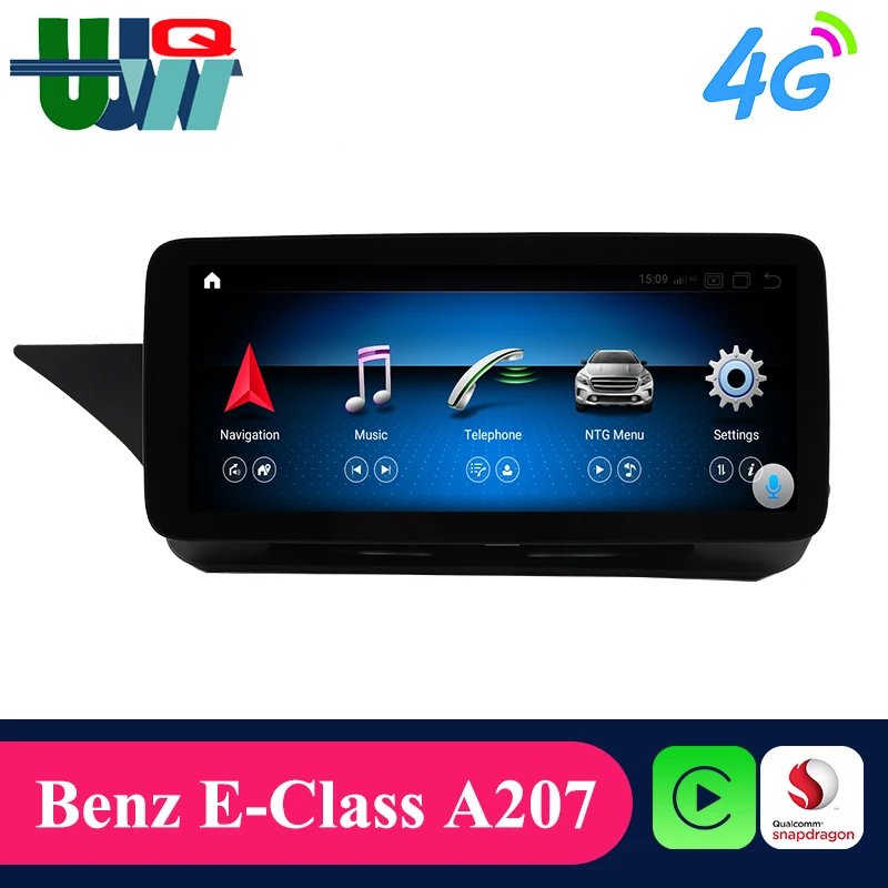 

Автомобильный мультимедийный плеер UJQW Android Qualcomm GPS Радио стерео для Mercedes Benz E-Class двухдверный купе C207 W207 A207 2009-2016