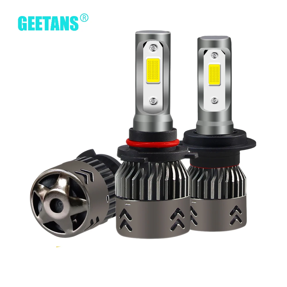2 шт. Автомобильные светодиодные лампы для головных фонарей H4 H7 H1 H9 H8 H11 LED H3 9005 HB3 9006