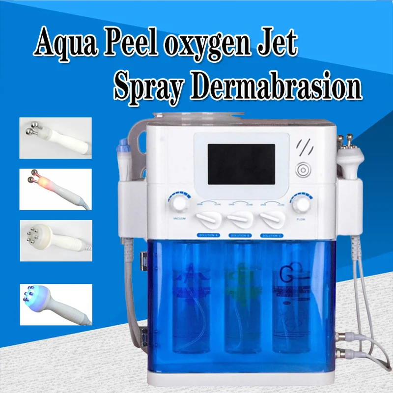 

3 in 1 Versatile Hydrafacial Bio-lifting Spa Facial Machine Aqua Facial cleaning Hydro Peel Machine water Peeling Dermabrasion