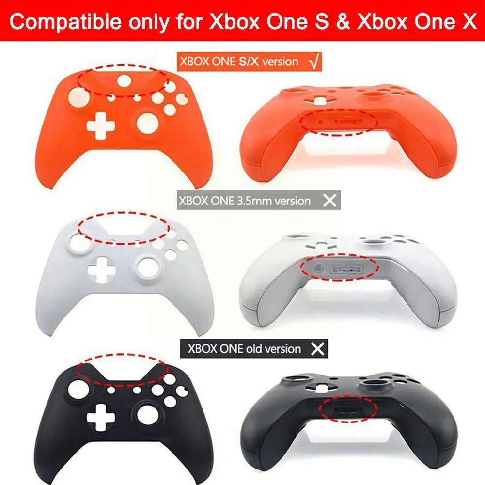 

8 Color Game Controller Matte Replacement Set Auxiliary Games Control Trigger Gaming Accesories For One S S X8z5