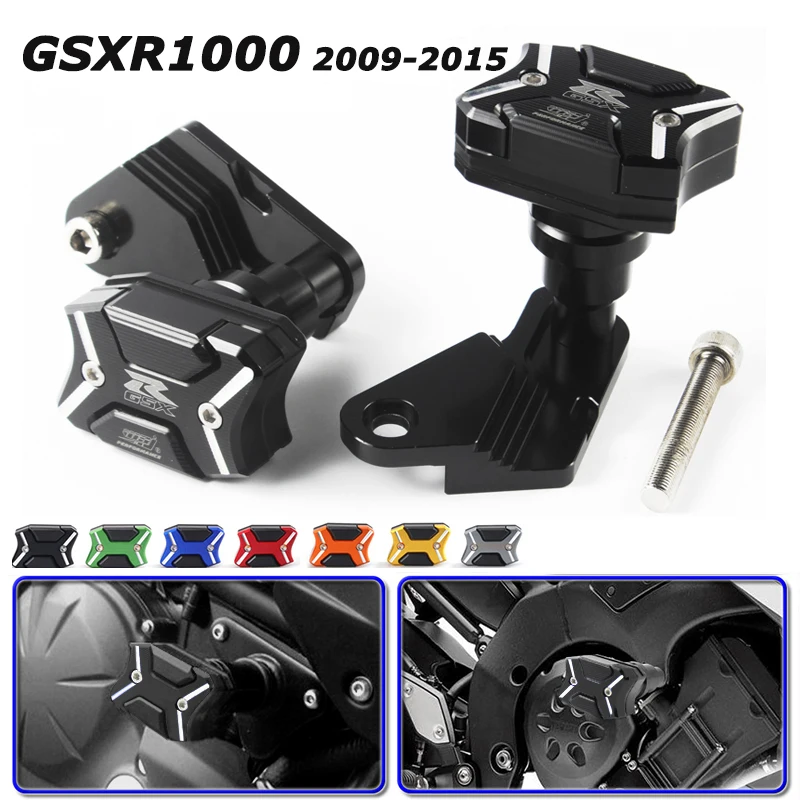 For Suzuki GSXR1000 2009-2015 Motorcycle Frame Sliders Anti-falling Protector