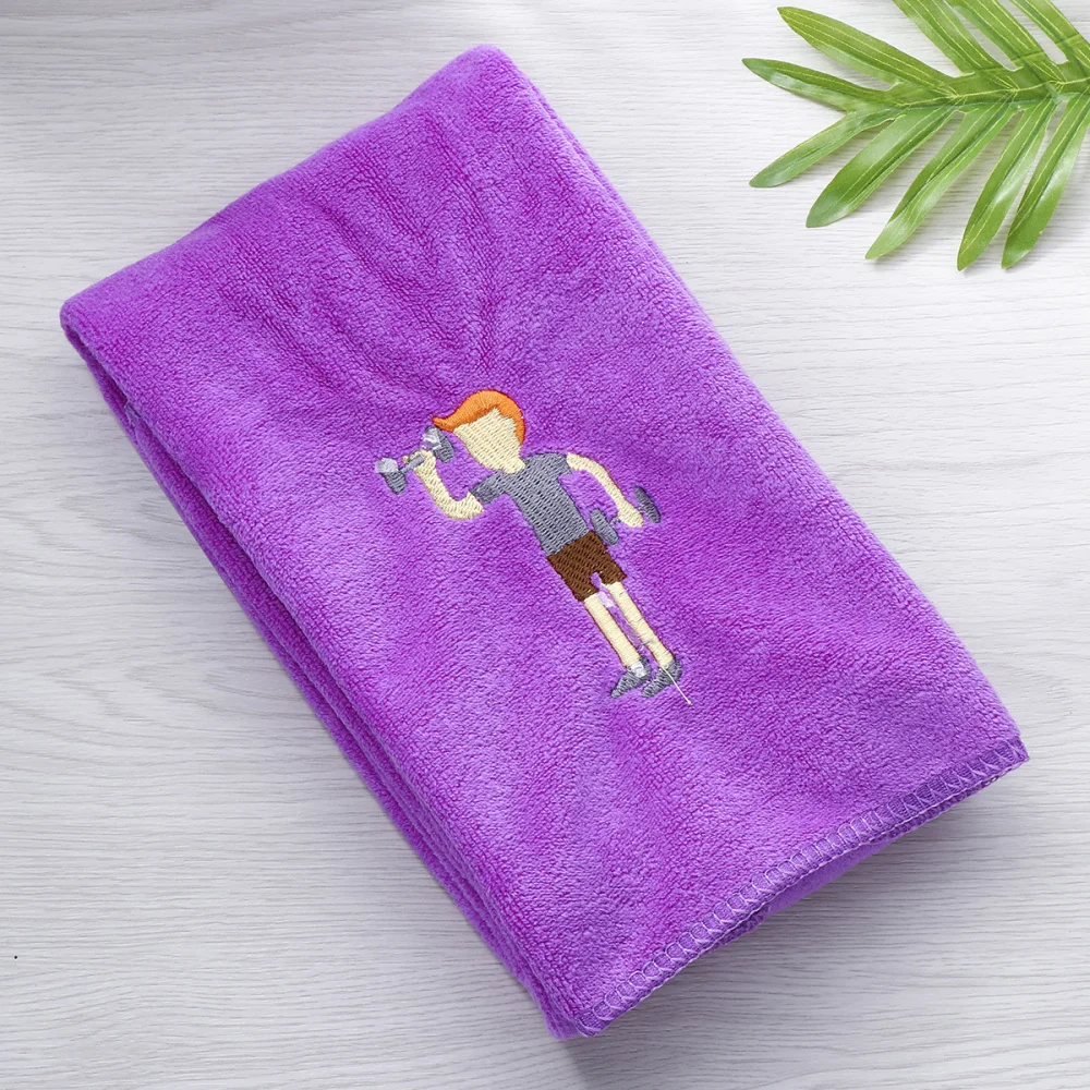 

Cooling Sports Towel Absorbent Towel Perspiration Wipes Towel Yoga Qick Drying Towel 25x110cm (Dumbbell White)