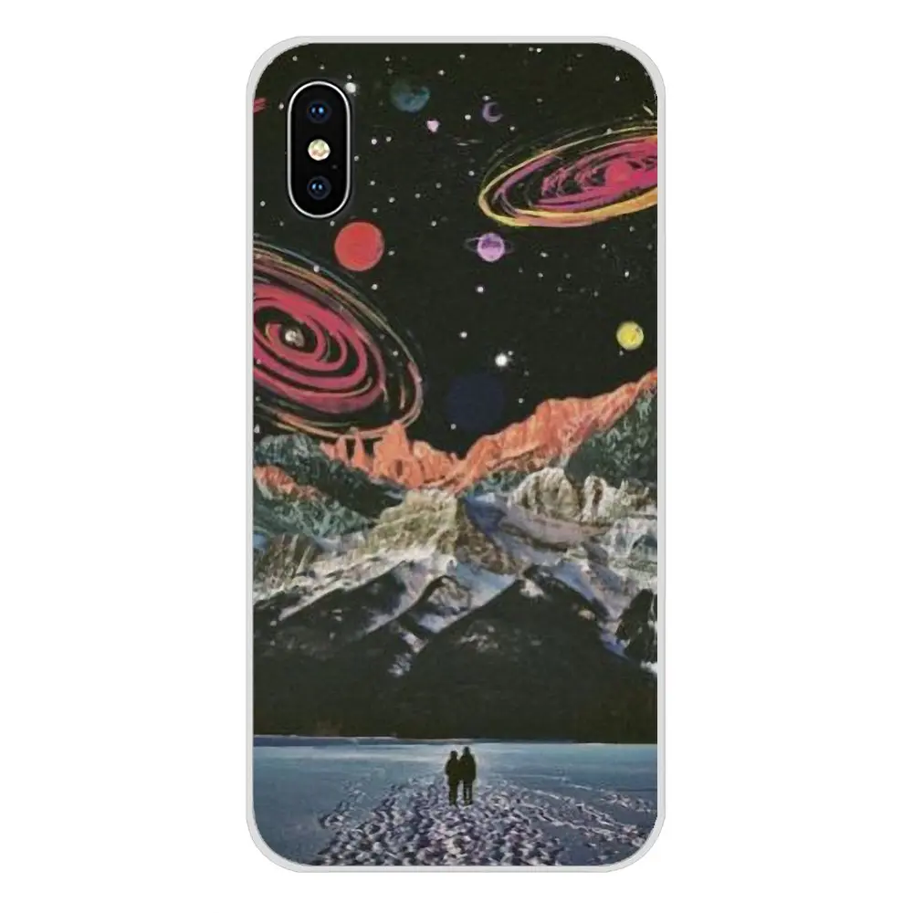 Trippy Art эстетический космонавт мобильный телефон чехлы для Xiaomi Mi4 Mi5 Mi5S Mi6 Mi A1 A2 A3 5X 6X