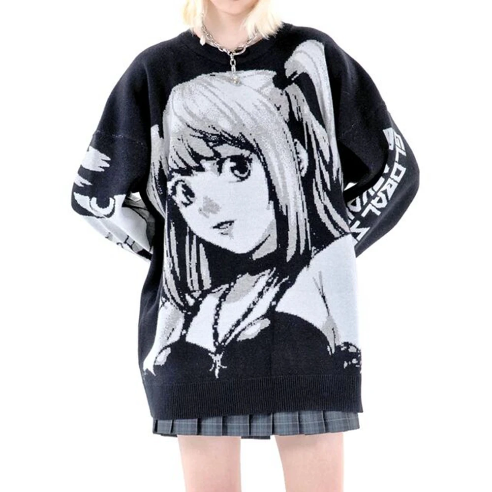 Аниме Death Note Misa Amane Косплей Топы свитер униформа наряд Harajuku уличная одежда