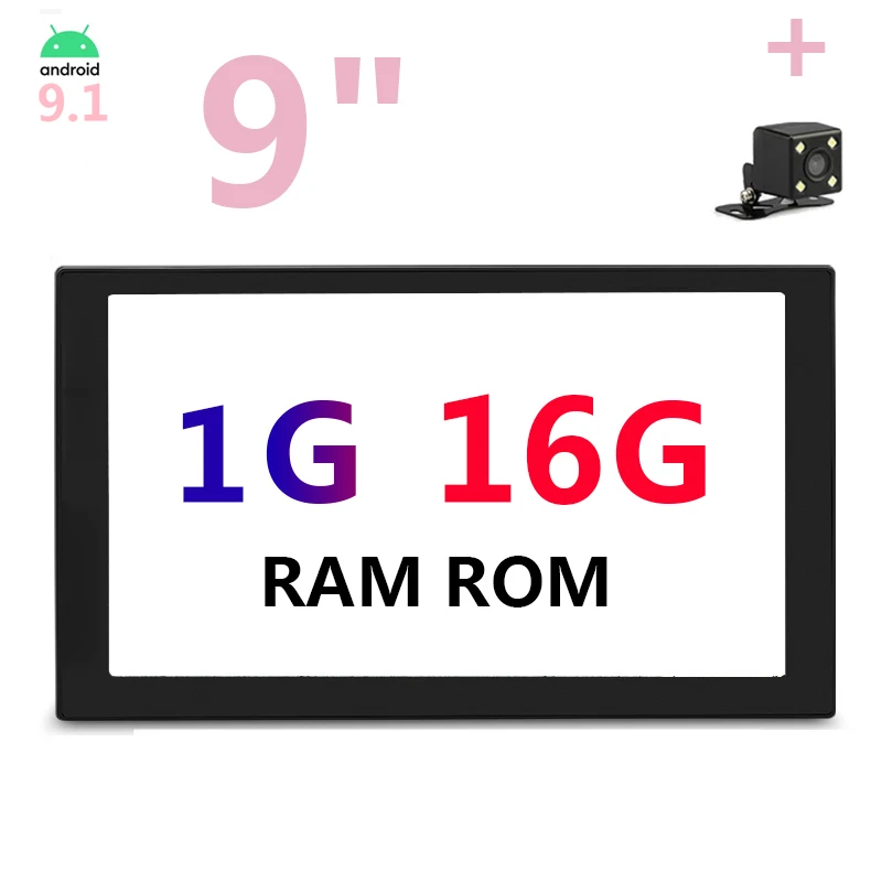 9in 1 16 Cam Ture 2G 9/10. 1 дюймов 2 Din Android 9,1 Автомобильный мультимедийный авто радио 2Din Авторадио Gps центральный Fm USB Doble автомобильный стерео 47 - Цвет: 9in 1 16 Cam