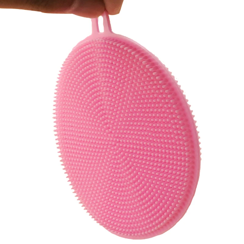 Multifunction Silicone Dish Bowl Cleaning Brush Scouring Pad Pot Pan Wash Brushes Kitchen Cleaner Washing Tool | Дом и сад
