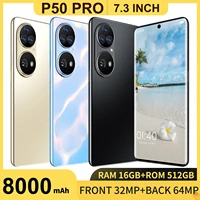 world premiere global for huawei p50 pro 5g 7 3 inch large screen smartphone 16gb512gb cellphone xiaomi samsung mobile phone