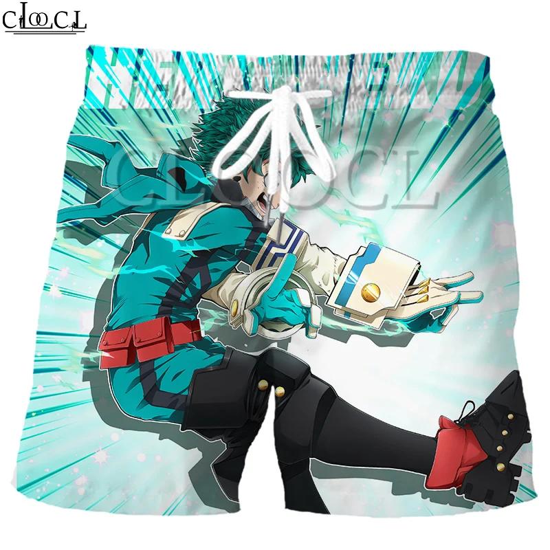 Мужские спортивные шорты CLOOCL в стиле японского аниме Моя геройская Академия