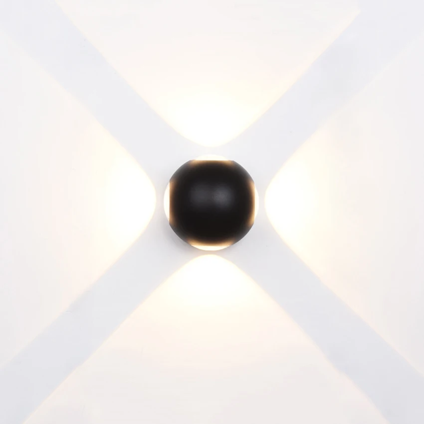 Уличный водонепроницаемый настенный светильник IP65 современный комнатный и