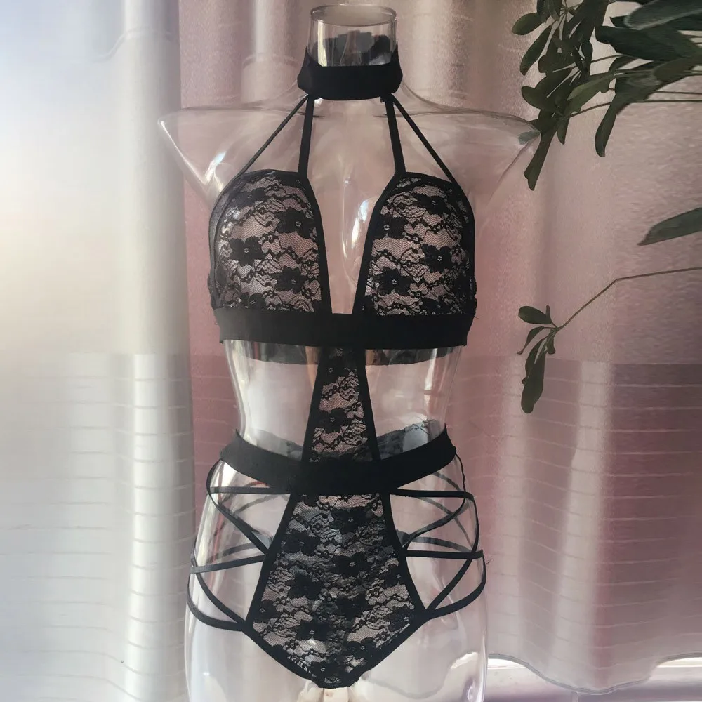 

Babydoll Sleepwear Sexy Lingerie for Women Backless Exotic Apparel Lace Erotic Dress Sexy Underwear Nightwear Erotic Lingerie