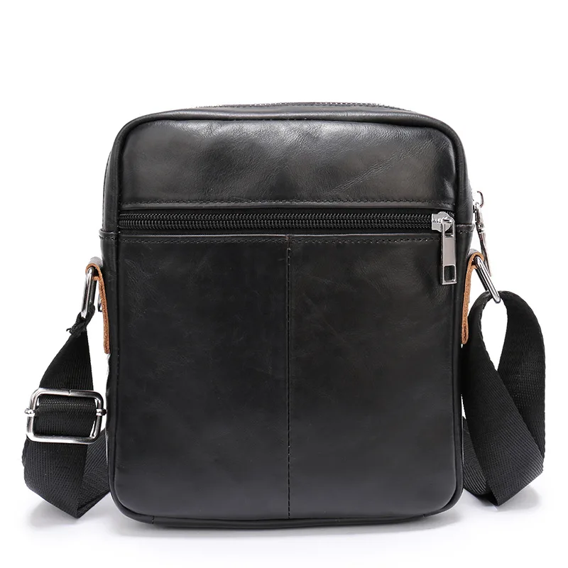 Мужские сумки через плечо из воловьей кожи винтажная сумка натуральной