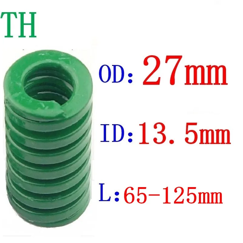 1 шт. зеленая пружина с большой нагрузкой компрессионная штамповочная внешний