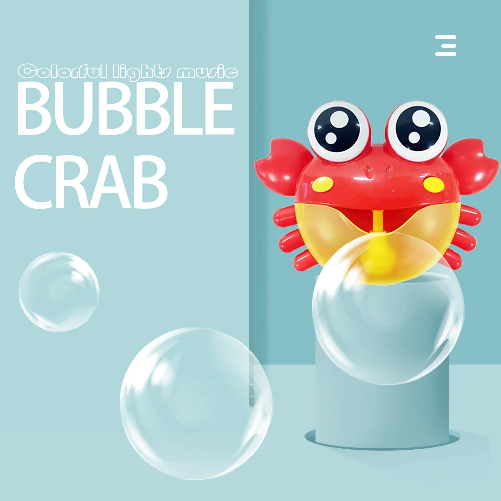 

Электрический краб, музыка, BubbleMachine, Детское Мыло для ванны, забавная Детская уличная игрушка для ванной