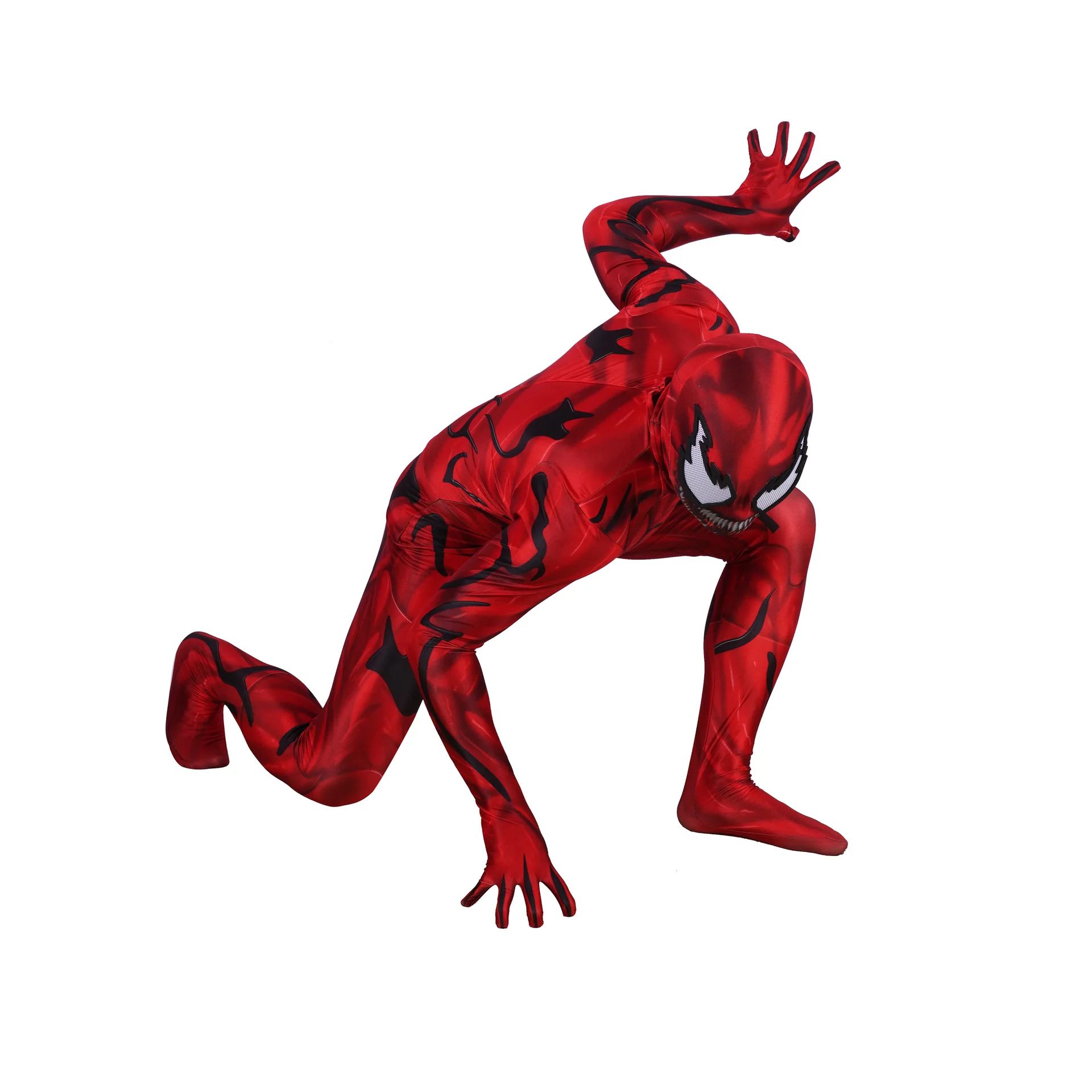 Костюм для косплея карнидж суперзлодей костюм зентай из спандекса с 3D принтом