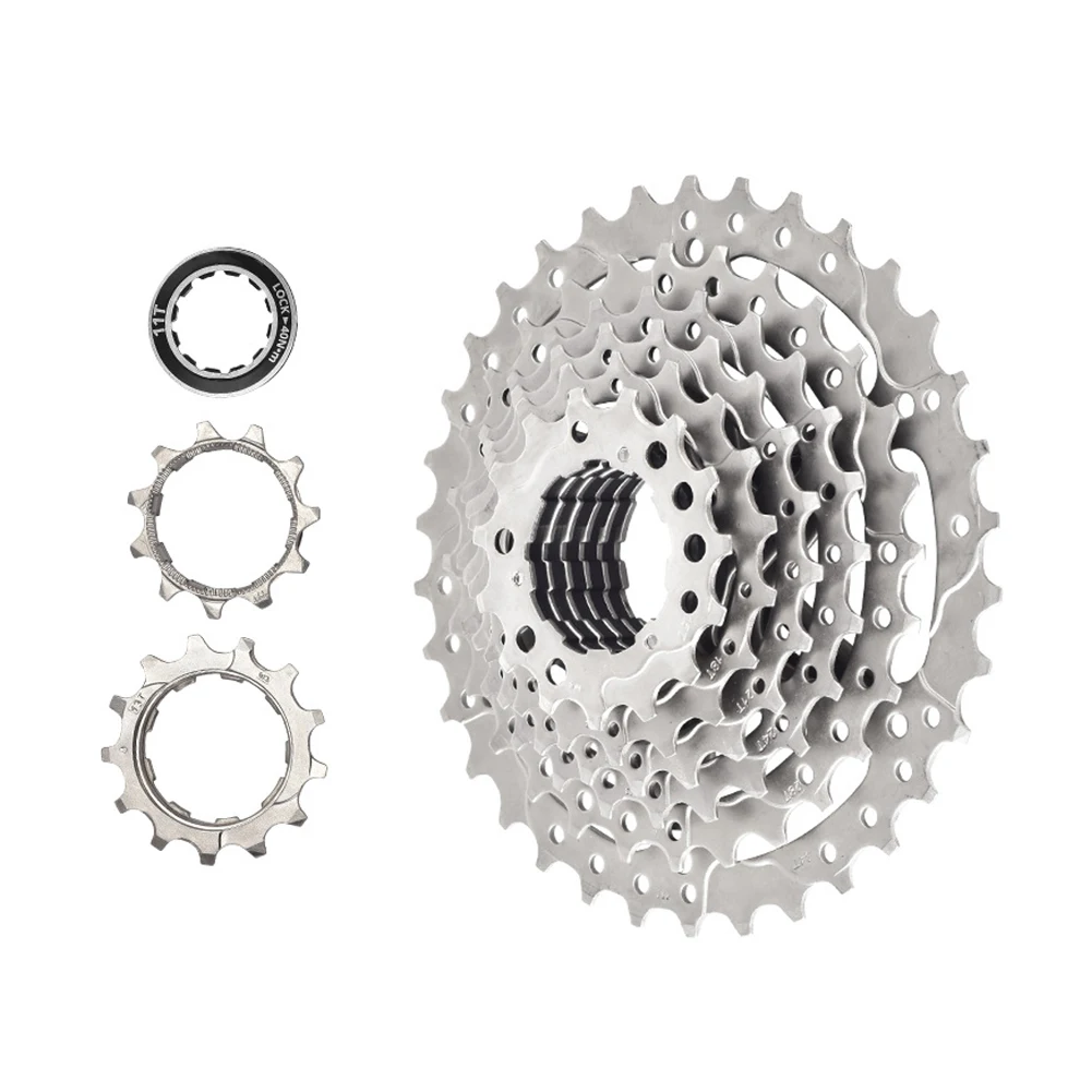 

Cassette Professional Mountain Bike 8 Speed Bicycle Flywheel Easy Install Cycling Replacement Part Round Racing 30T 32T 34T Gear