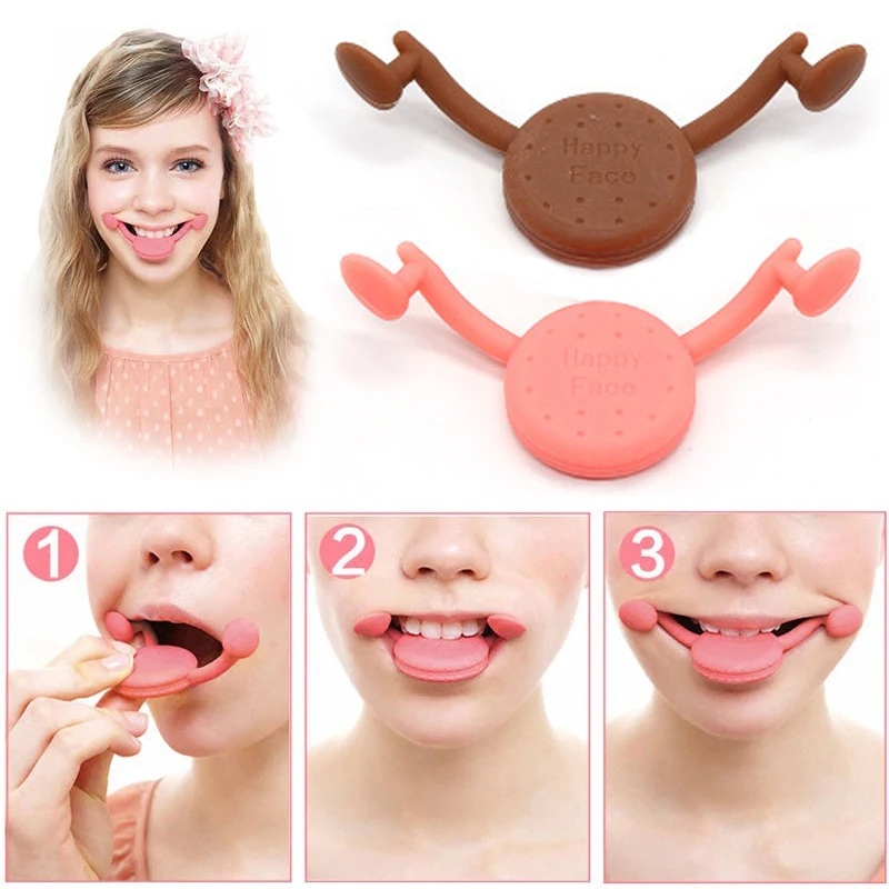 1 x Facial Muscle Exerciser Mouth Toning Exercise Face Smile Stretching Lifting Training Maker Messager TXTB1 |
