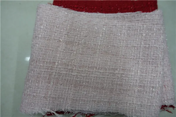 Свободное освещение для корабля розовая с блестящей линией плетеная ткань