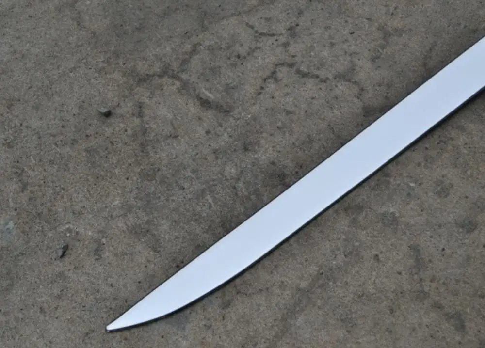 Задняя дверь нижняя крышка молдинговая отделка задней двери из нержавеющей