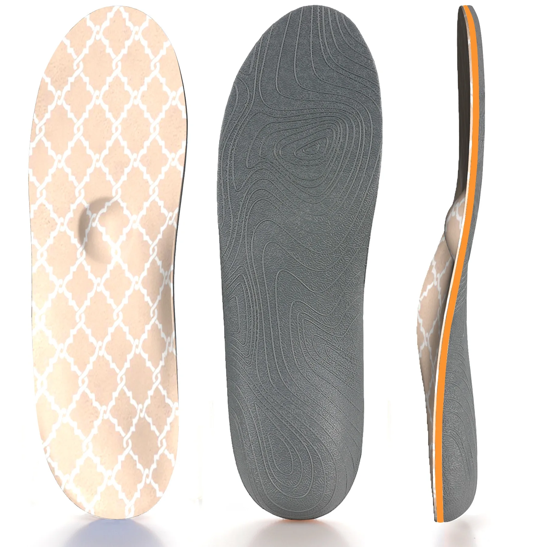 

Plantar Fasciitis Arch Support Insoles for Men and Women Shoe Orthotic Inserts Flat Feet Foot Running Athletic EVA Shoe Insoles