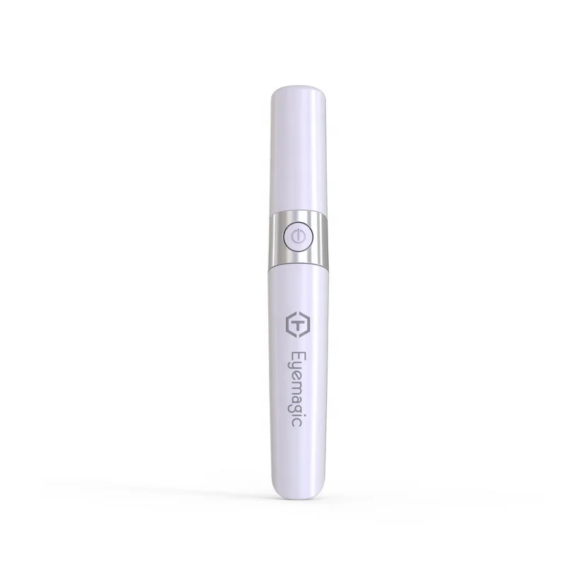 White Nanotime Eyemagic beauty, ручка против морщин, мини устройство для массажа глаз, электрическая вибрация лица, волшебная палочка для ухода за кожей, инструмент для красоты - Цвет: White