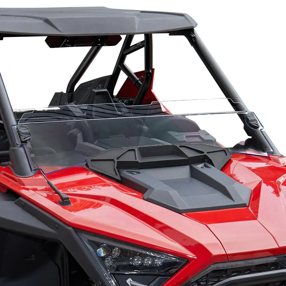 

Половинный ветровой экран RZR KEMIMOTO UTV PC с зажимом для Polaris RZR PRO XP 4 2020 2021