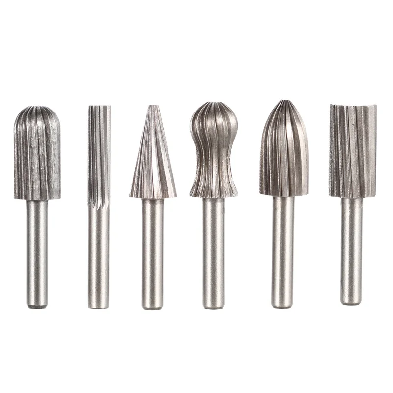 

Набор карбидных фрез для гравировки, 6 шт., 6 мм, 1/4 дюйма