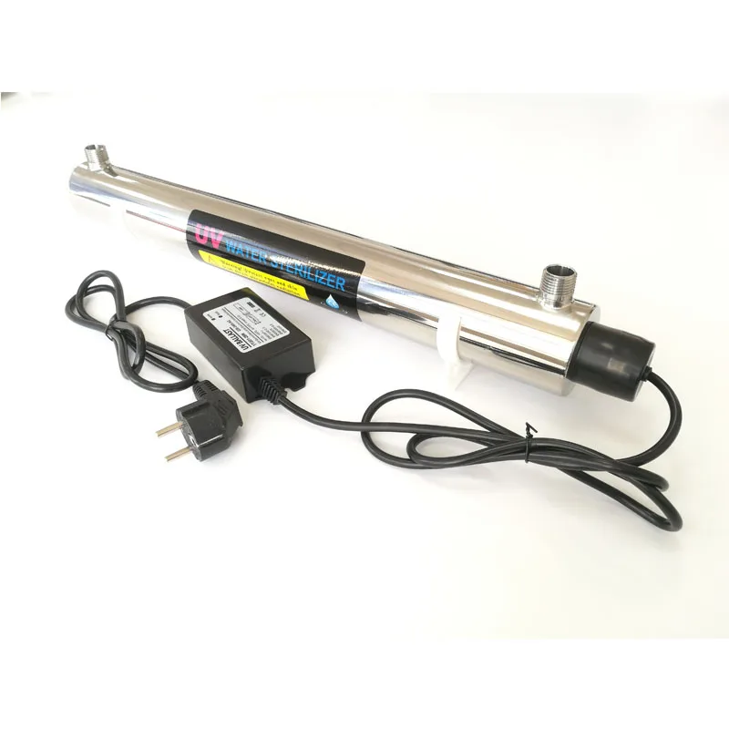УФ стерилизатор для воды из нержавеющей стали ультрафиолетовая трубка лампа