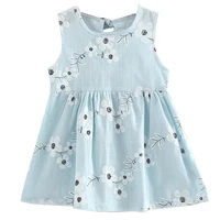 child dress baby girl clothes 1 2 3 4 year baby dresses child princess dress summer floral dress chd20070